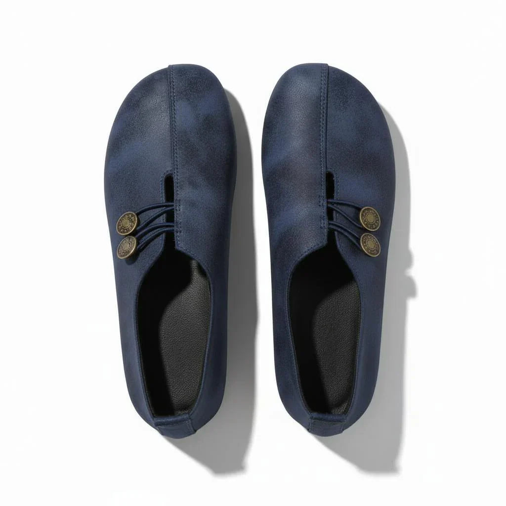 Bexley – Wide Toe Box Pressure-Relief Shoes for Women – Navy