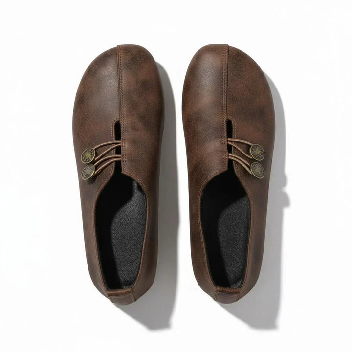 Bexley – Wide Toe Box Pressure-Relief Shoes for Women – Brown Breeze