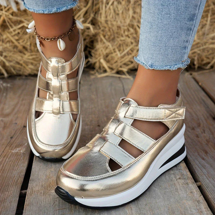 Beatrix – Bunion Relief Wide Toe Box Shoes for Women – Golden Glow