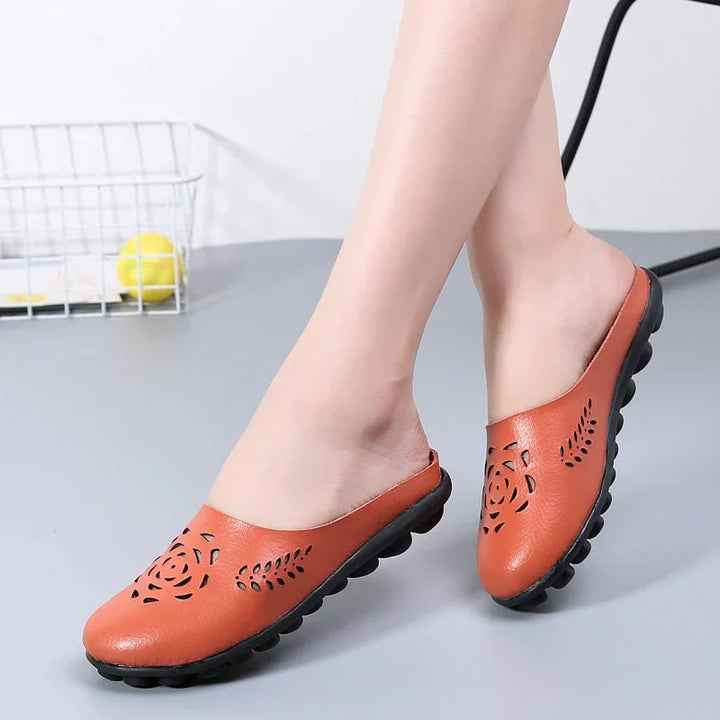 Della – All-Day Standing Orthopaedic Sandals for Women – Orange