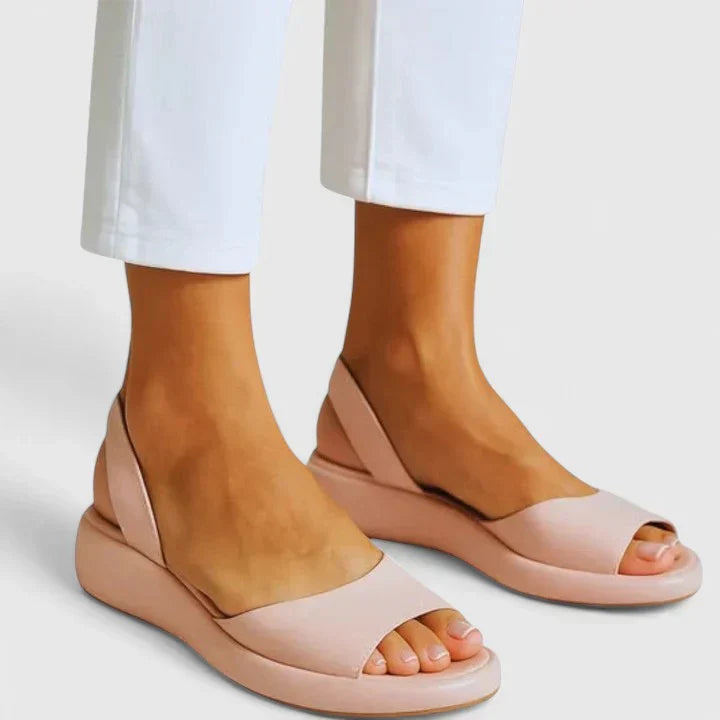 Keeva – Lightweight Orthopaedic Travel Sandals for Women – Pink