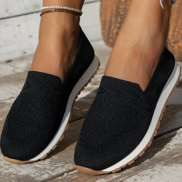 Idris – Wide Fit Summer Orthopaedic Shoes for Women – Black