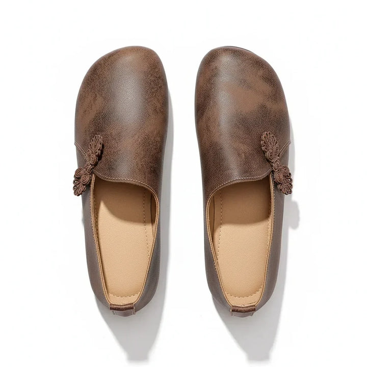 Aurelie – Recovery Cushioned Orthopaedic Shoes for Women – Brown