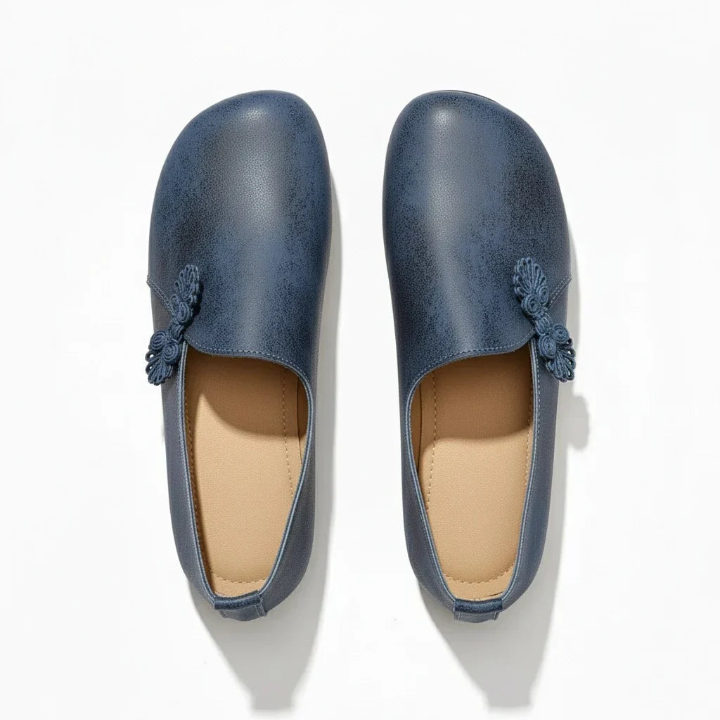 Aurelie – Recovery Cushioned Orthopaedic Shoes for Women – Navy
