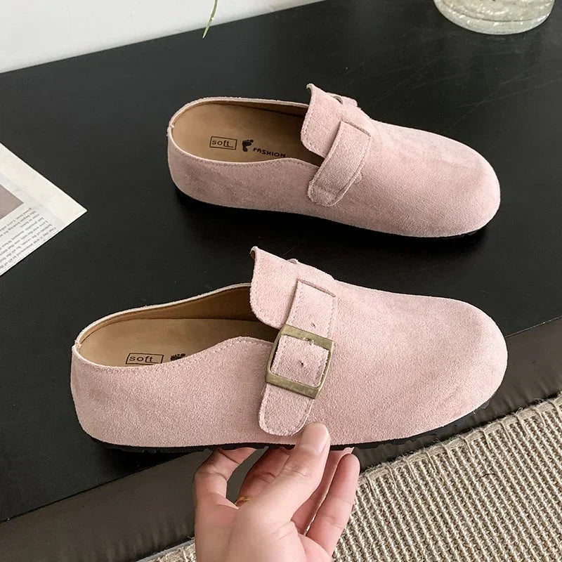 Kestrel – Wide Fit Orthopaedic Comfort Loafers for Women – Pink