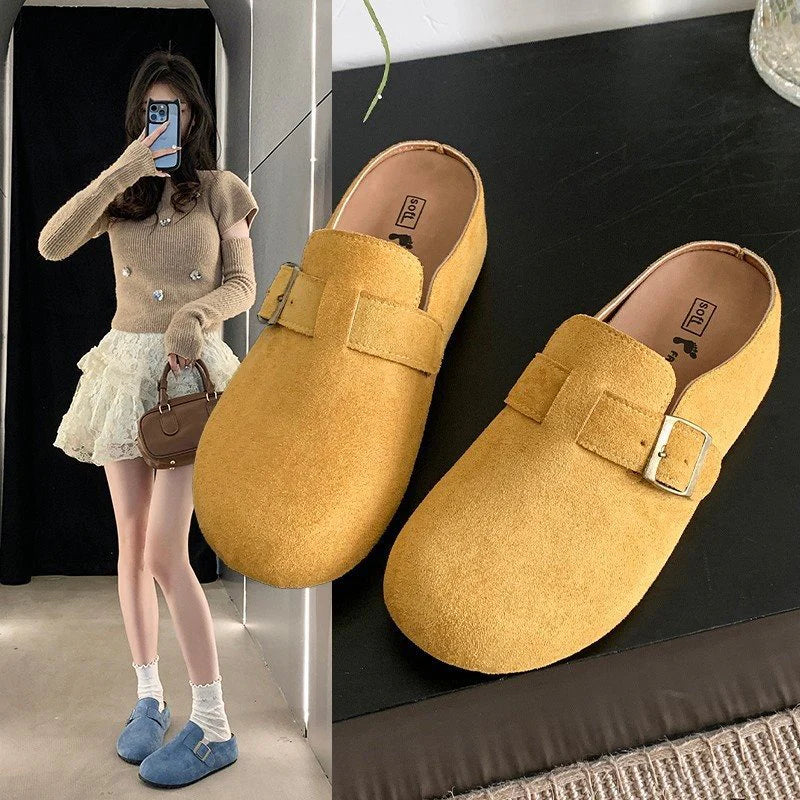 Kestrel – Wide Fit Orthopaedic Comfort Loafers for Women – Yellow