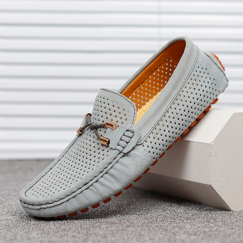 Marlow – Wide Fit Cushioned Walking Shoes for Women – Grey