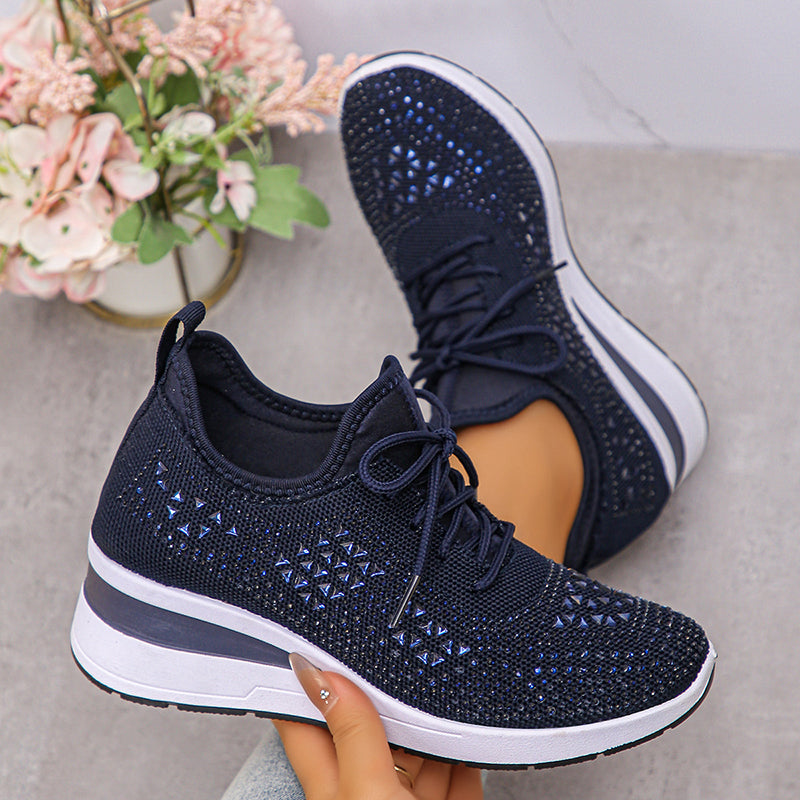 Delta – Dressy Wide Fit Orthopaedic Shoes for Women – Dark Blue