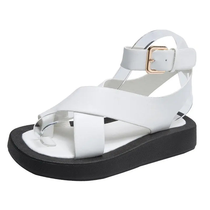 Juniper – Heel Pain Relief Orthopaedic Sandals for Women – White