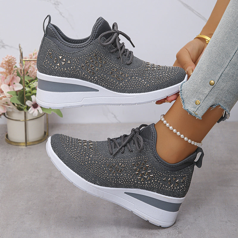 Delta – Dressy Wide Fit Orthopaedic Shoes for Women – Grey