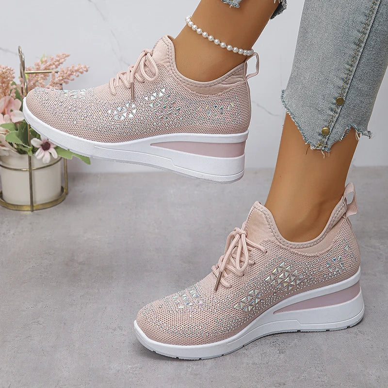 Delta – Dressy Wide Fit Orthopaedic Shoes for Women – Pink