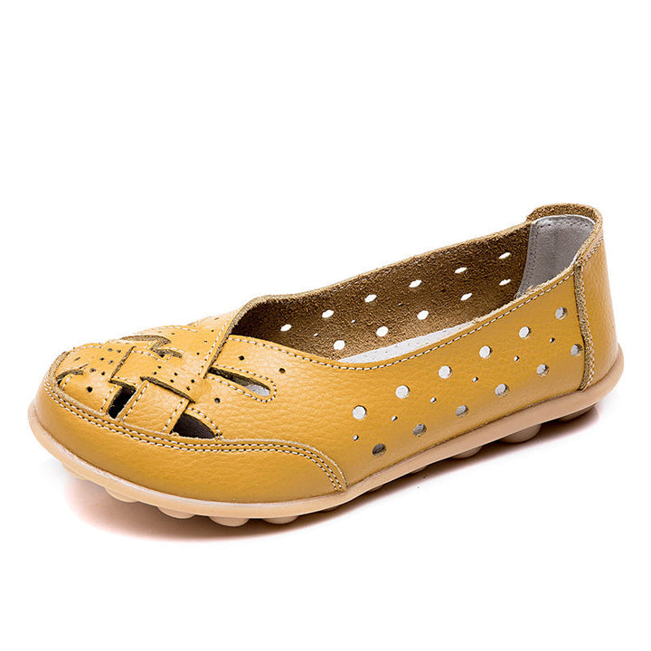 Etta – Shock-Absorbing Orthopaedic Shoes for Women – Yellow