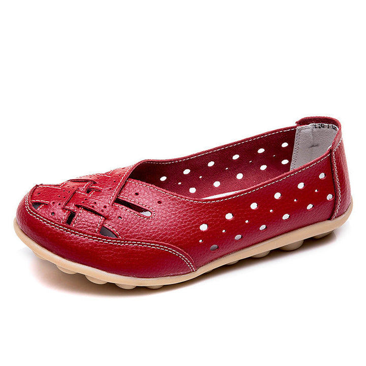 Etta – Shock-Absorbing Orthopaedic Shoes for Women – Red