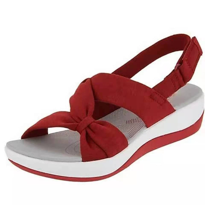 Coralie – Bunion Relief Wide Toe Box Sandals for Women – Red