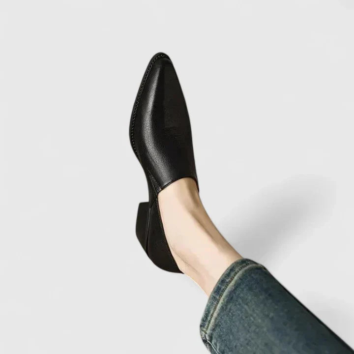 Perrie – Wide Fit Orthopaedic Comfort Shoes for Women – Black