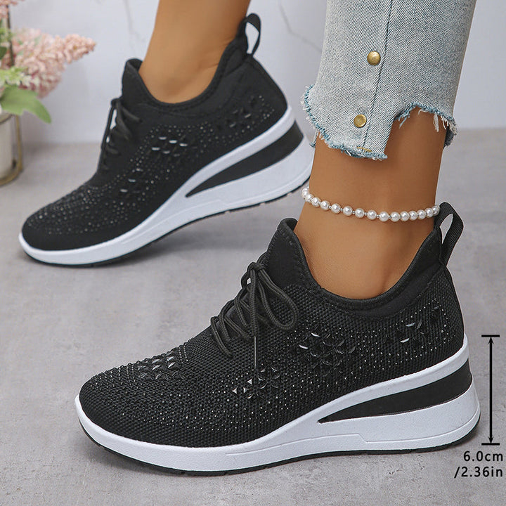 Delta – Dressy Wide Fit Orthopaedic Shoes for Women – Black