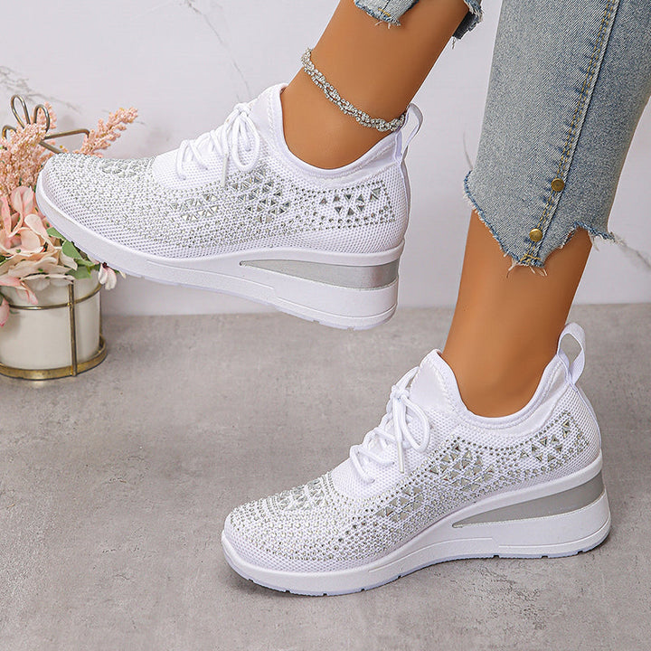 Delta – Dressy Wide Fit Orthopaedic Shoes for Women – White