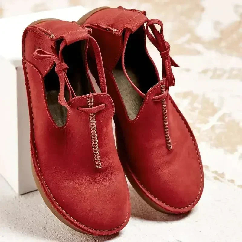 Xanthe – All-Day Standing Orthopaedic Shoes for Women – Red