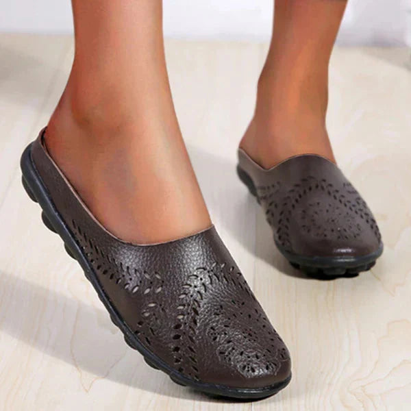 Della – All-Day Standing Orthopaedic Sandals for Women – Brown