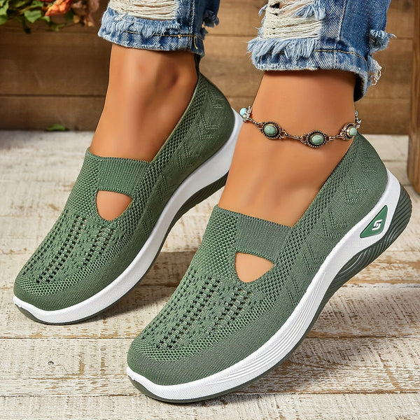 Freya – Wide Toe Box Pressure-Relief Shoes for Women – Green
