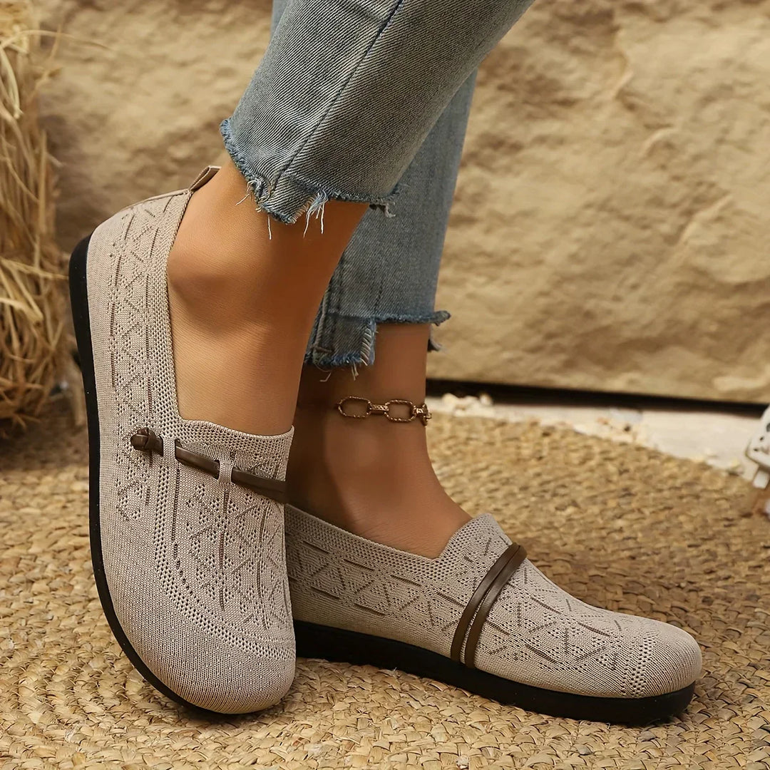 Honor – Wide Fit Orthopaedic Comfort Loafers for Women – Grey