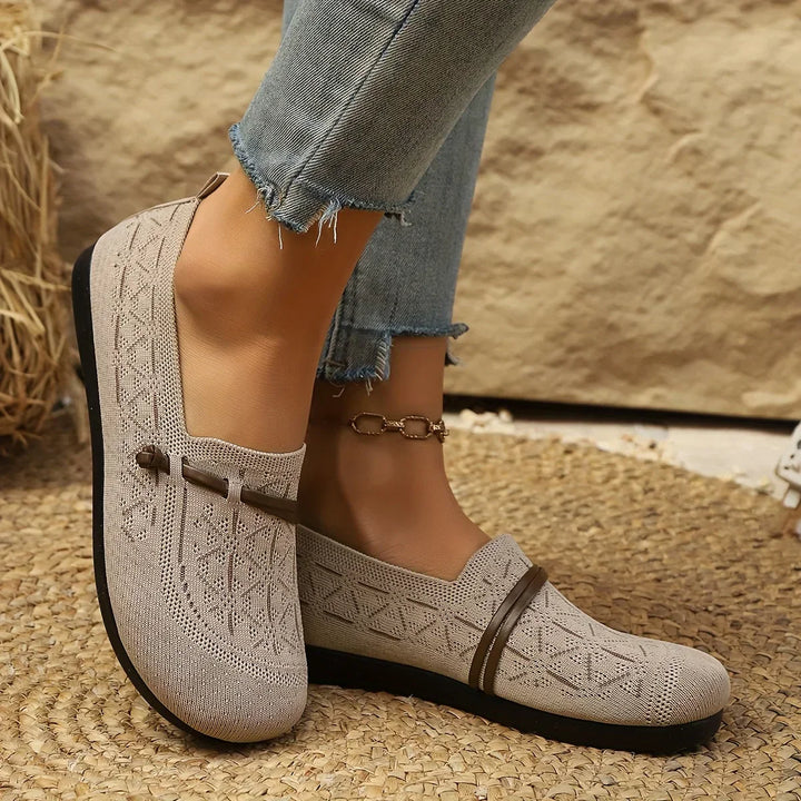 Honor – Wide Fit Orthopaedic Comfort Loafers for Women – Grey
