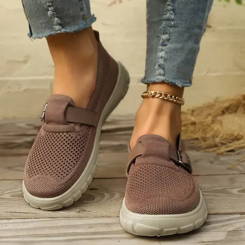 Quincy – Adjustable Orthopaedic Shoes for Swollen Feet – Brown