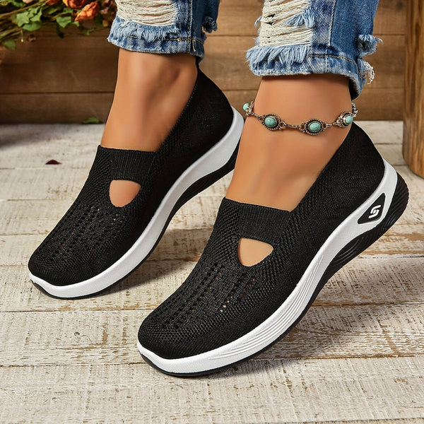 Freya – Wide Toe Box Pressure-Relief Shoes for Women – Black