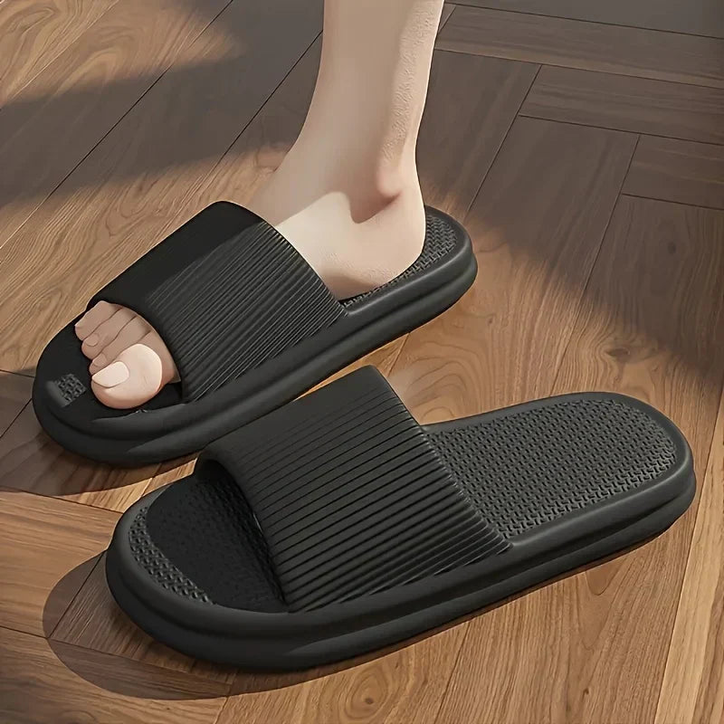 Saskia – Memory Foam Orthopaedic Sandals for Women – Black