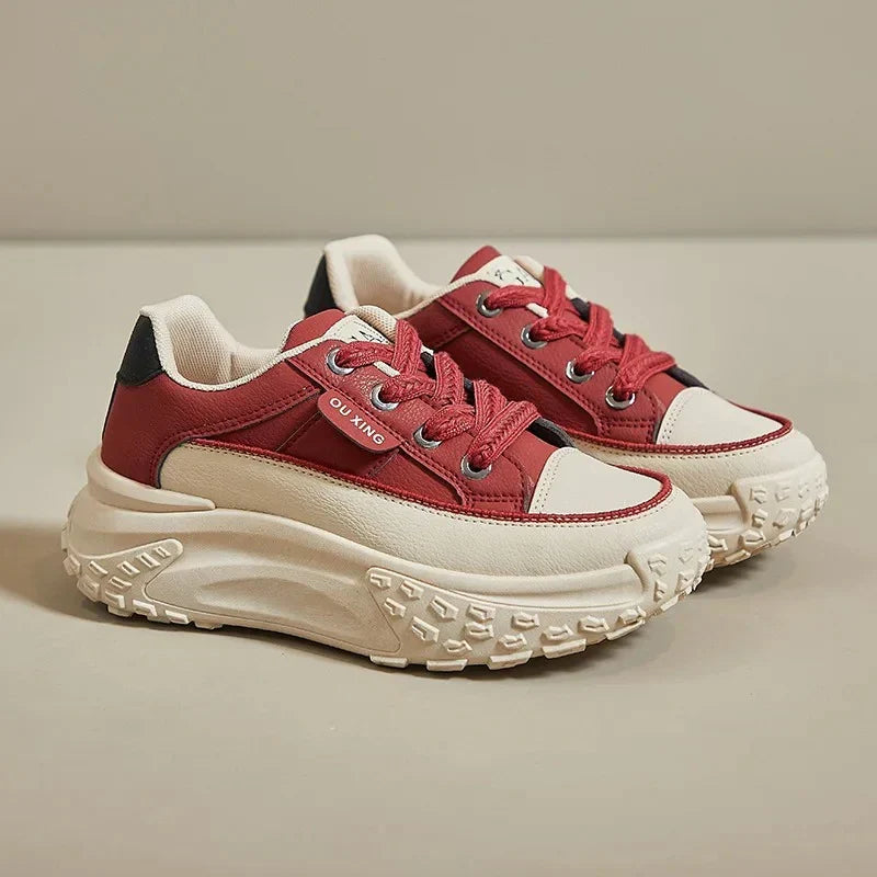Ursa – Heel Pain Relief Orthopaedic Shoes for Women – Red