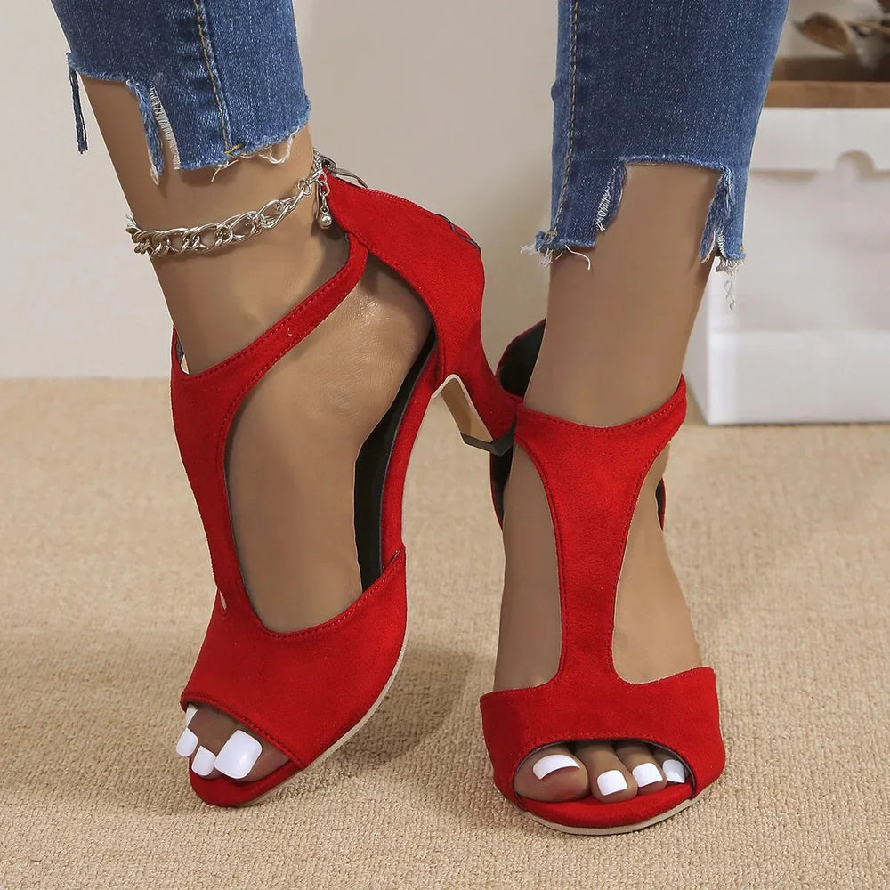 Maren – Arch Support Orthopaedic Sandals for Women – Red